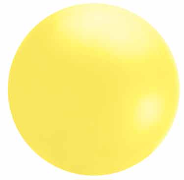 4 Ft Yellow Cloudbuster Balloon: Single Count 